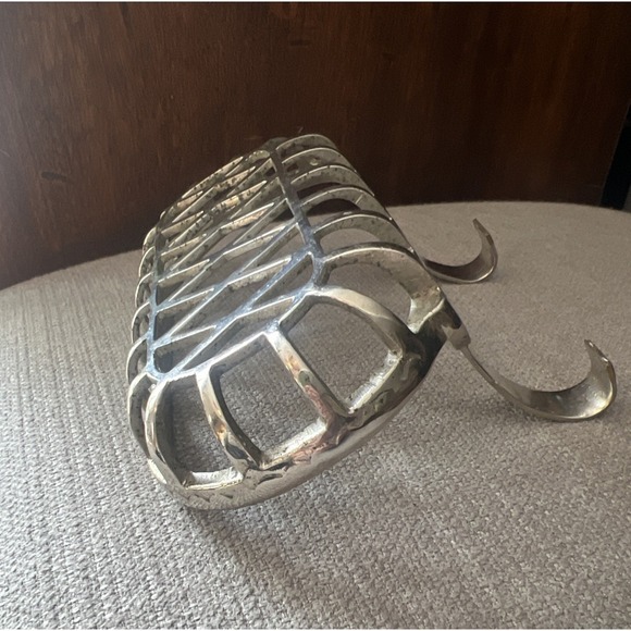 Clawfoot Bathtub Bar Soap Caddy Holder, Vintage, Chrome Metal, antique style - Picture 12 of 13